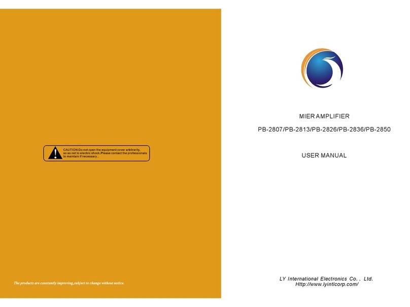 Mier PB-2807 user manual