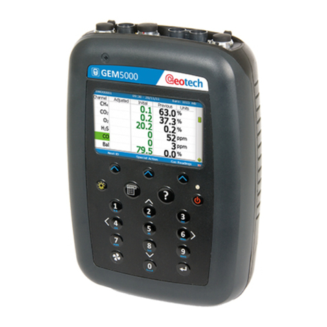 Geotech GEM5000 operating manual