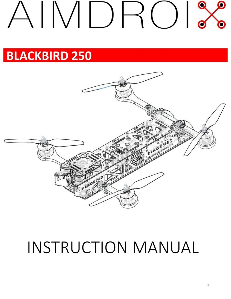 AIMDROIX BLACKBIRD 250 instruction manual