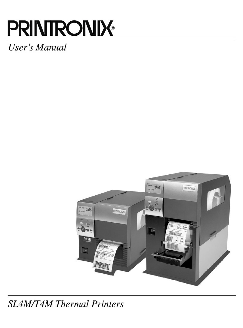 Printronix SMARTLINE SL4M User manual