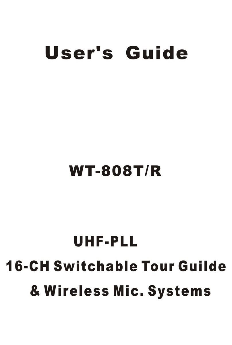 Melchioni WT-808T/R user guide