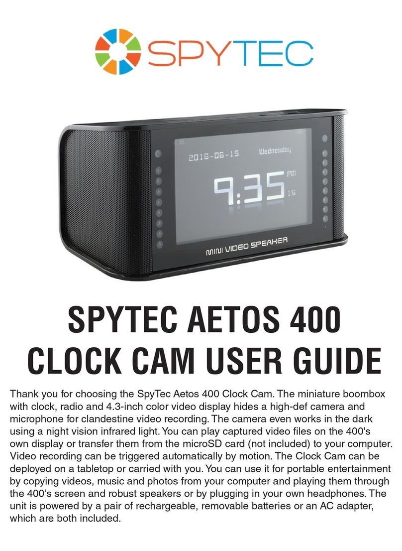 Spy Tec AETOS 400 user guide