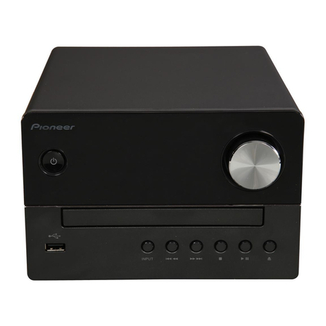 Pioneer X-EM26 User manual