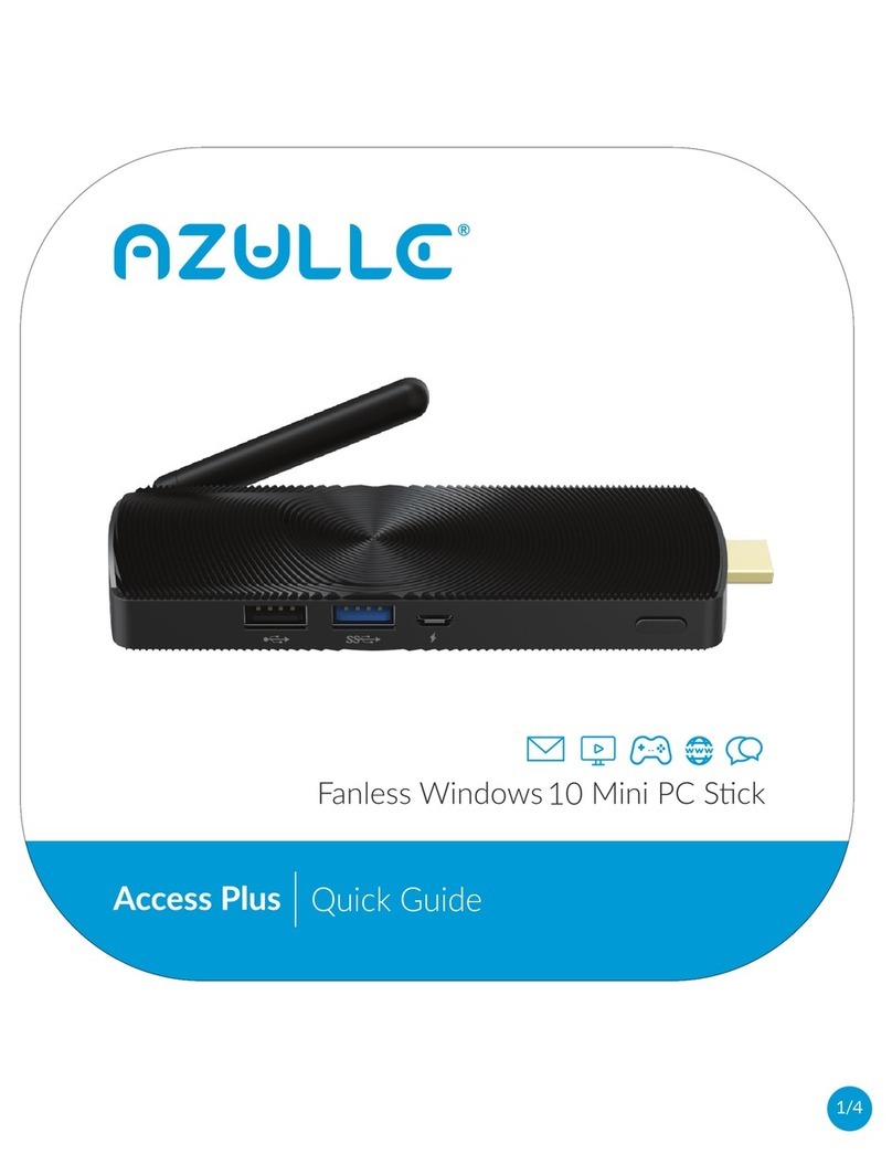 AZULLE ACCESS PLUS User manual