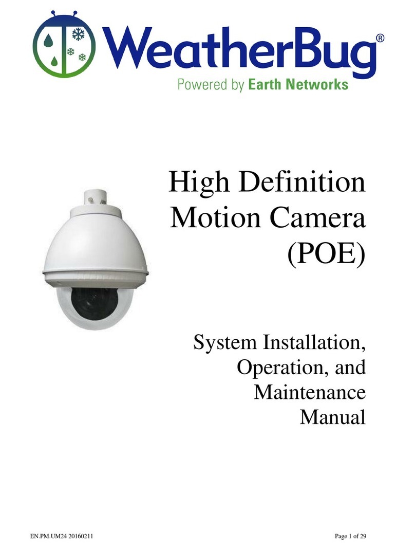 WeatherBug UM24 System installation, operation and maintenance manual