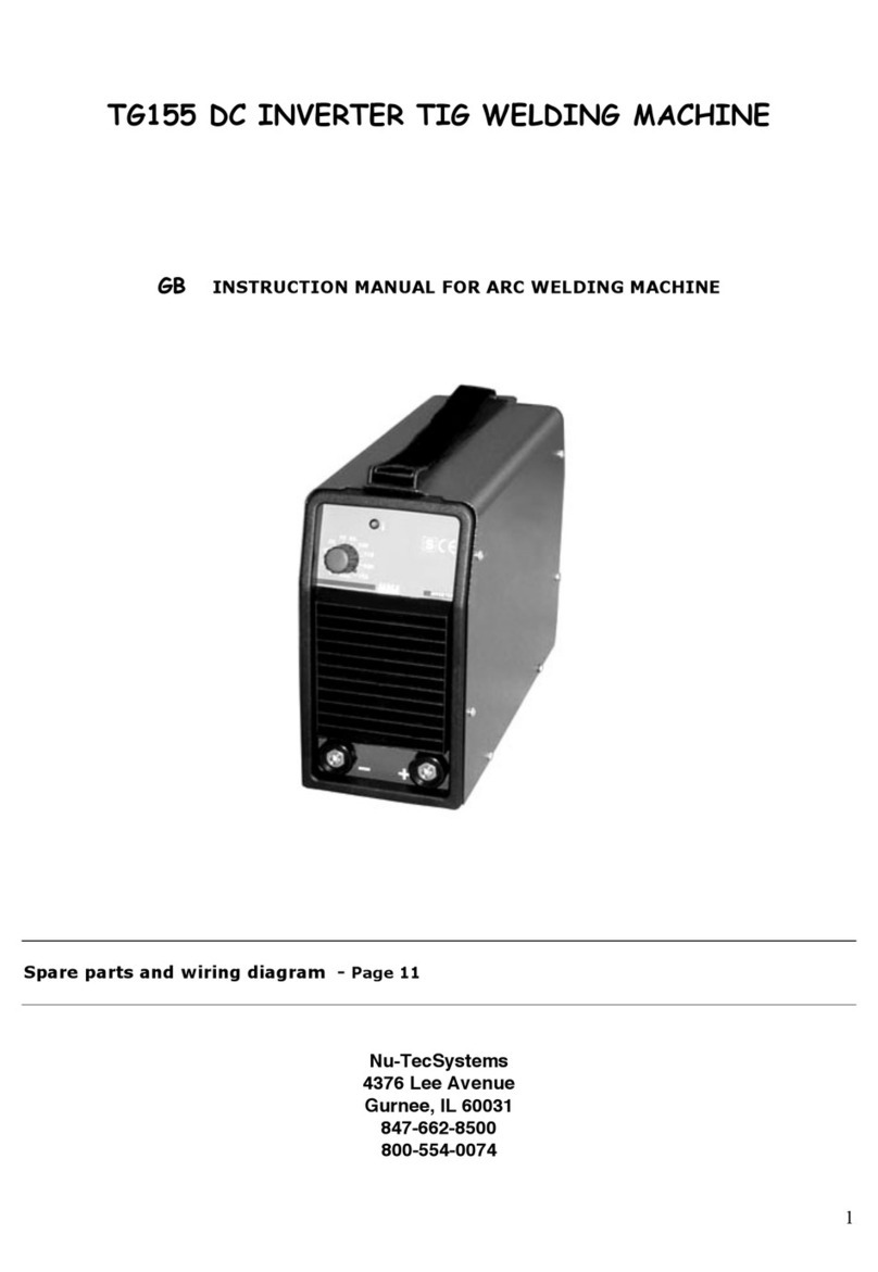 Nu-Tec Systems TG155 instruction manual Nu-Tec Systems TG155 instruction manual
