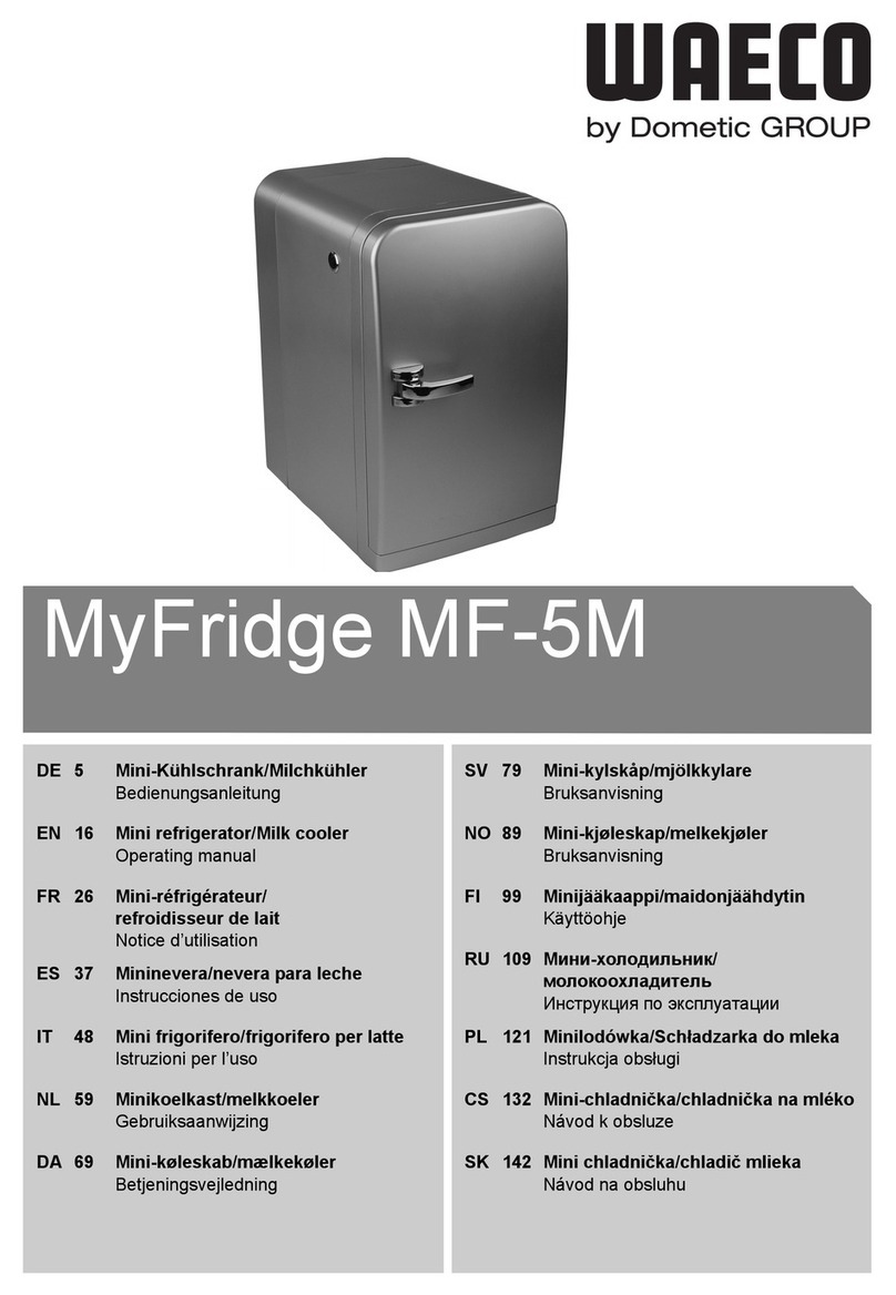 Waeco MyFridge MF-5M operating manual