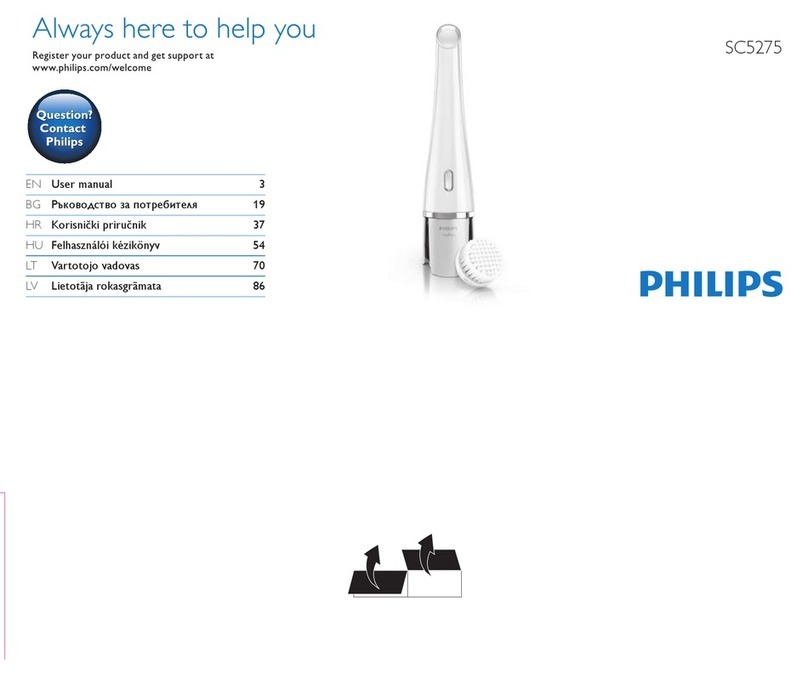 Philips VisaPure SC5275 User manual