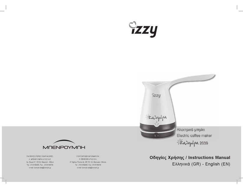 izzy 2039 instruction manual