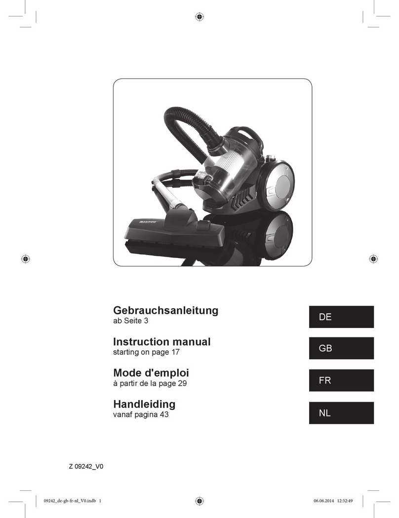 Cleanmaxx EV-805-S14 User manual