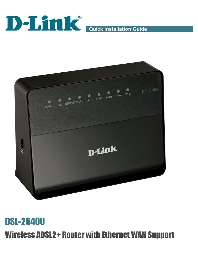 D-Link DSL-2640U User manual