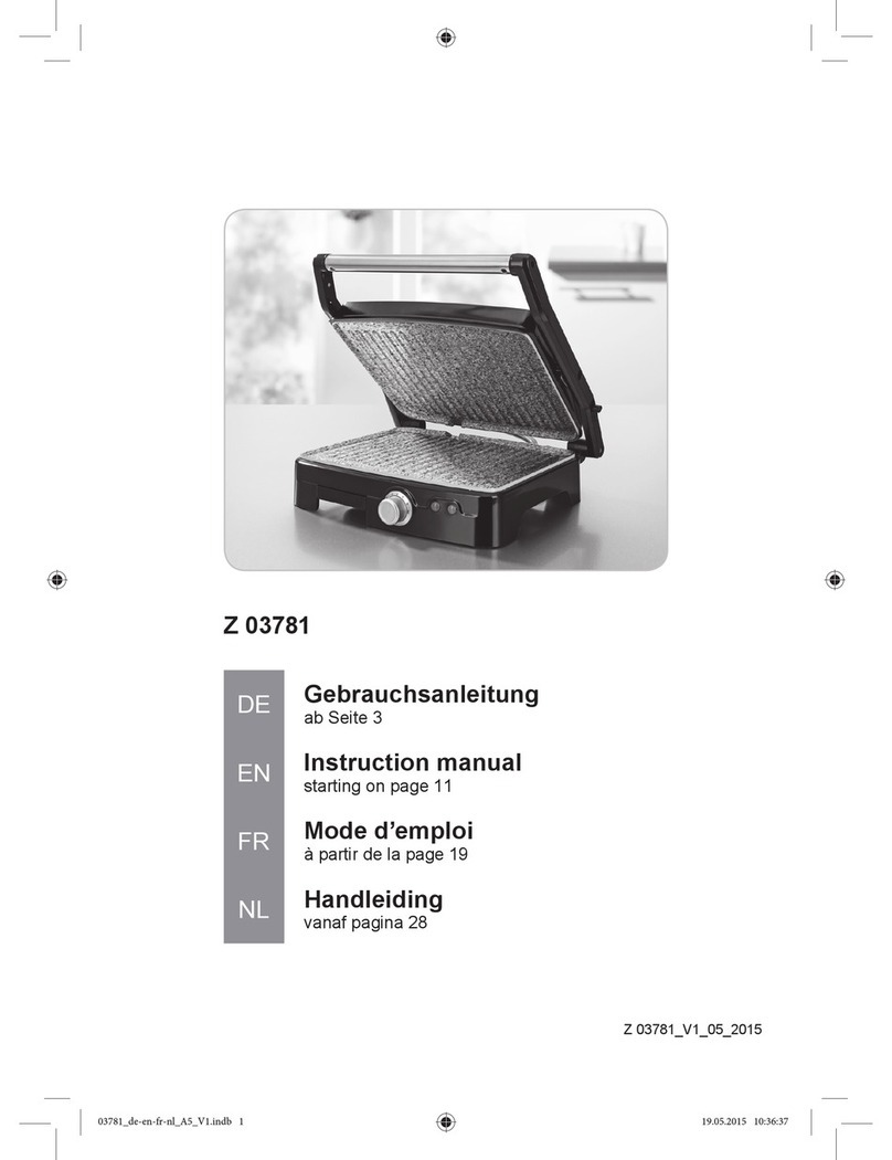 gourmetmaxx SLG5003-18 instruction manual gourmetmaxx SLG5003-18 instruction manual