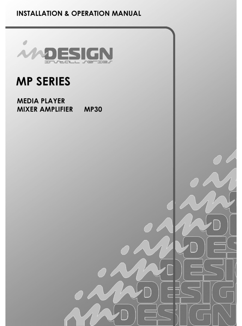 Design MP 30 User manual
