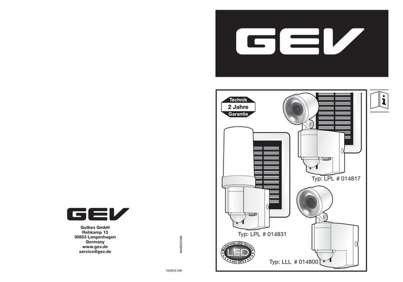 GEV LPL 14817 user manual