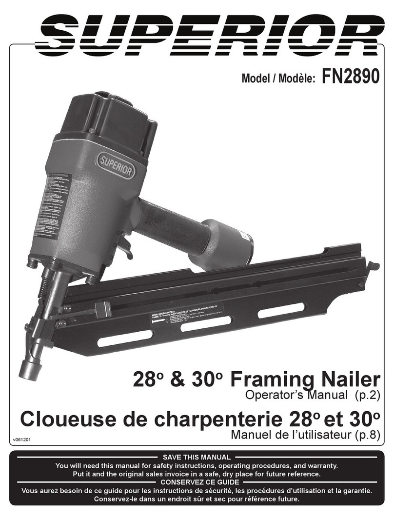 Superior FN2890 Operator's manual