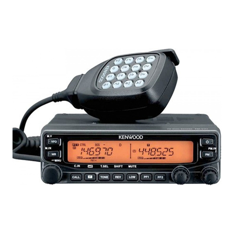 Kenwood TM-V71E User manual