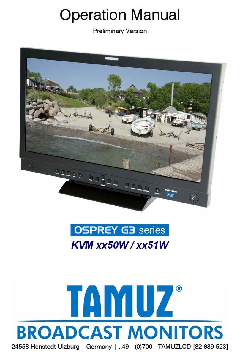 TAMUZ KVM 9050W Operation manual