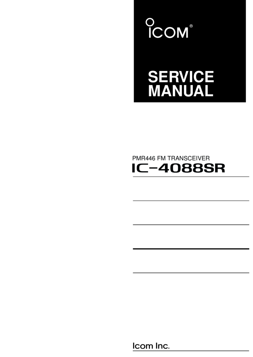 Icom IC-4088SR User manual