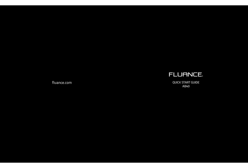 Fluance AB40 User manual