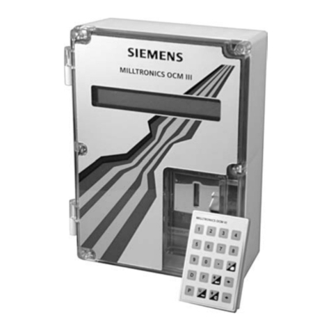 Siemens OCM III User manual