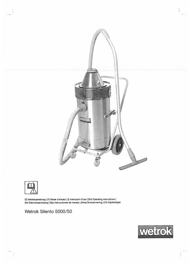Wetrok SILENTO 5000/50 operating instructions