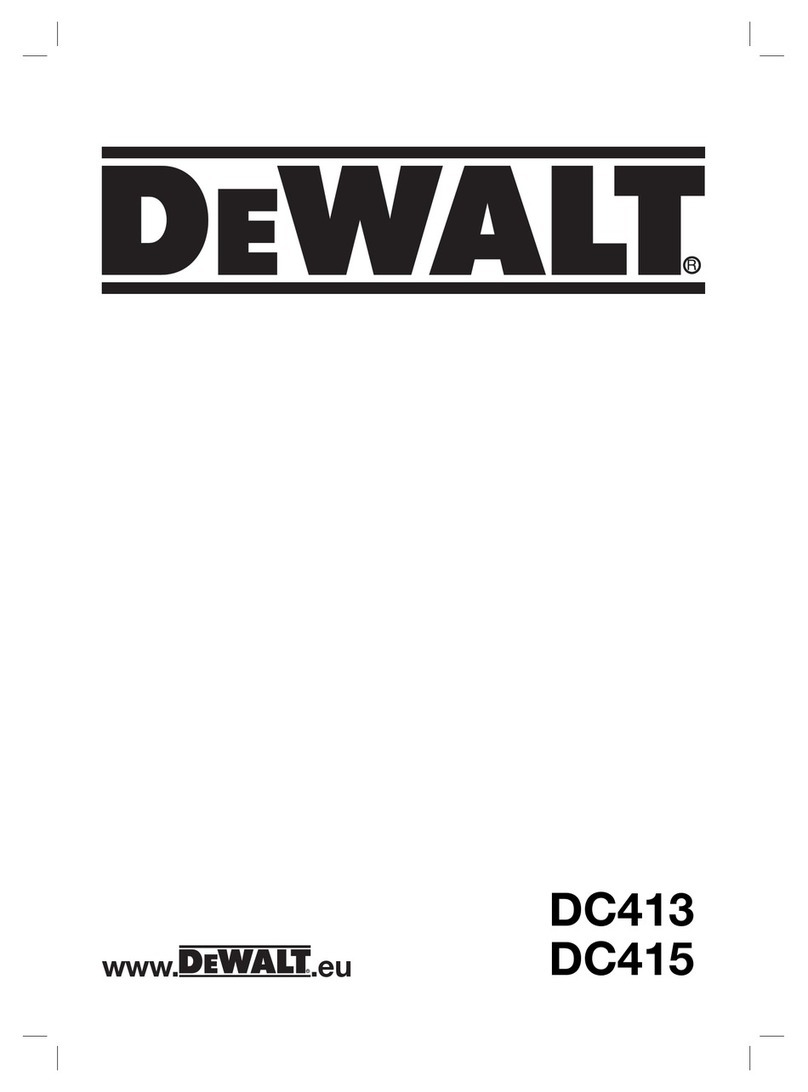 DeWalt DC413 manual