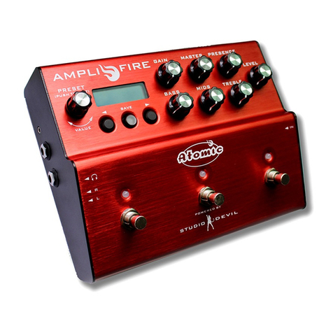 Atomic AmpliFire User manual