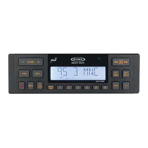 Jensen JHD1130WP User manual