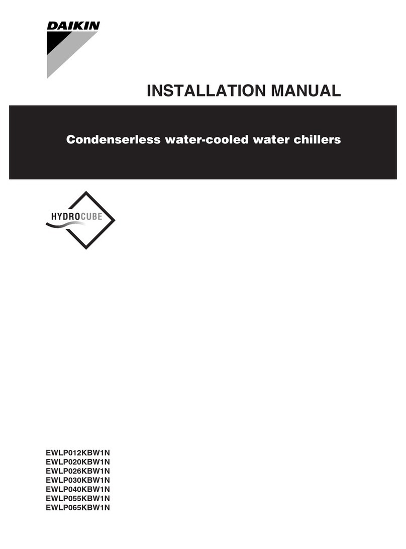 Daikin EWLP012KBW1N installation manual