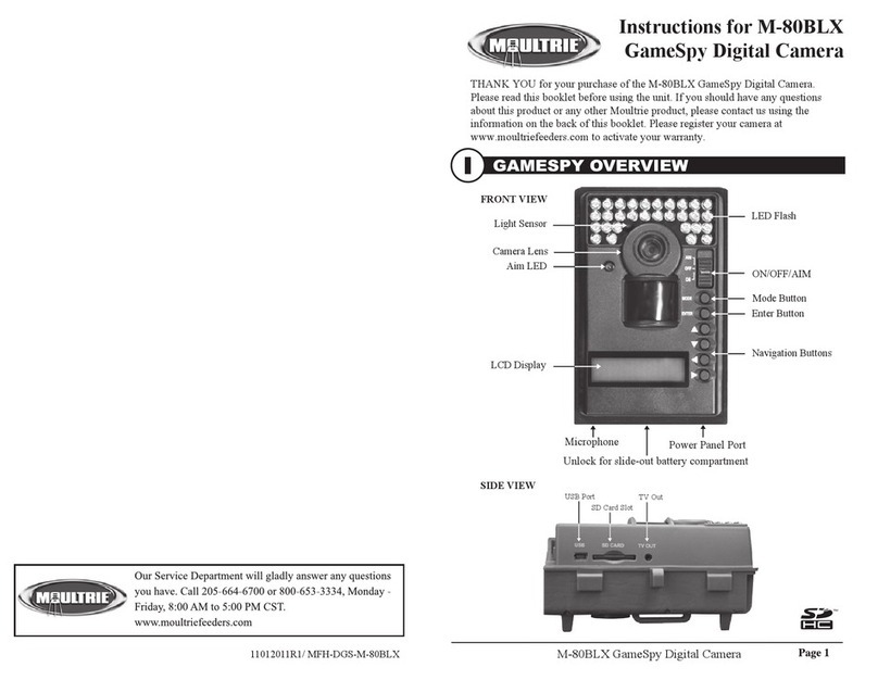 Moultrie M-80BLX User manual