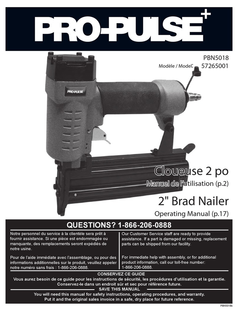 Propulse PBN5018 operating manual