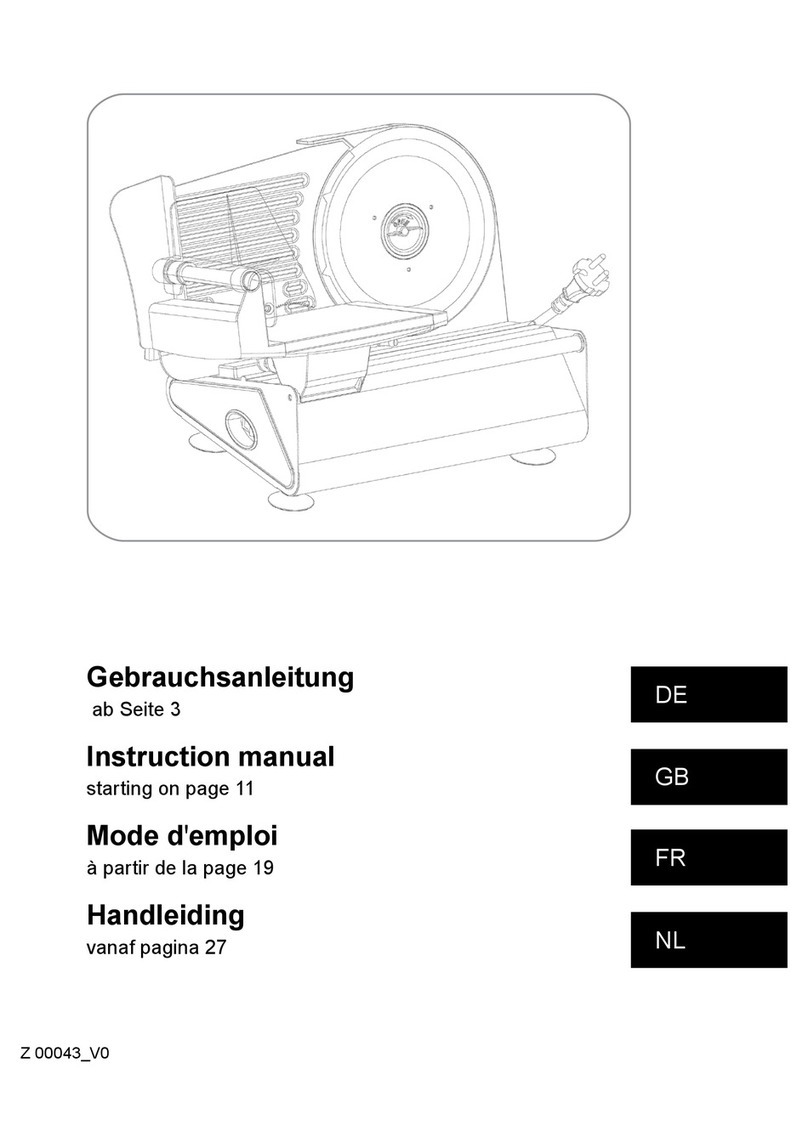 gourmetmaxx MS-308B instruction manual
