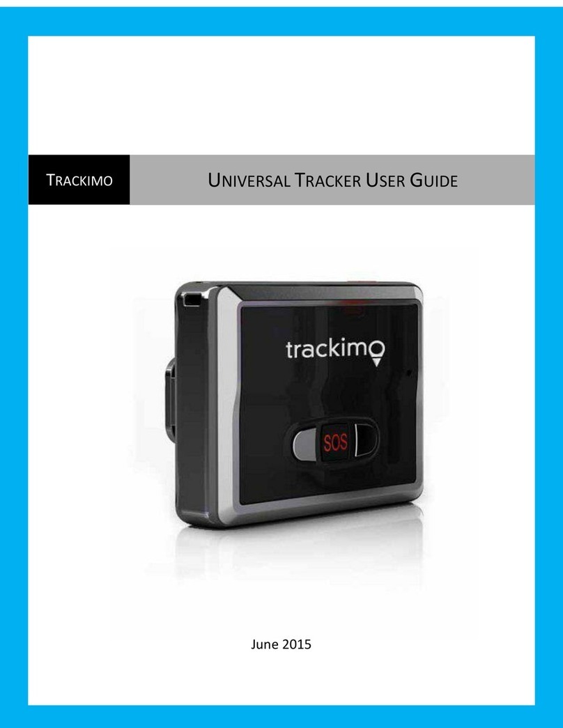 TRACKIMO UNIVERSAL TRACKER User manual