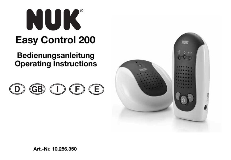 NUK Easy Control 200 User manual