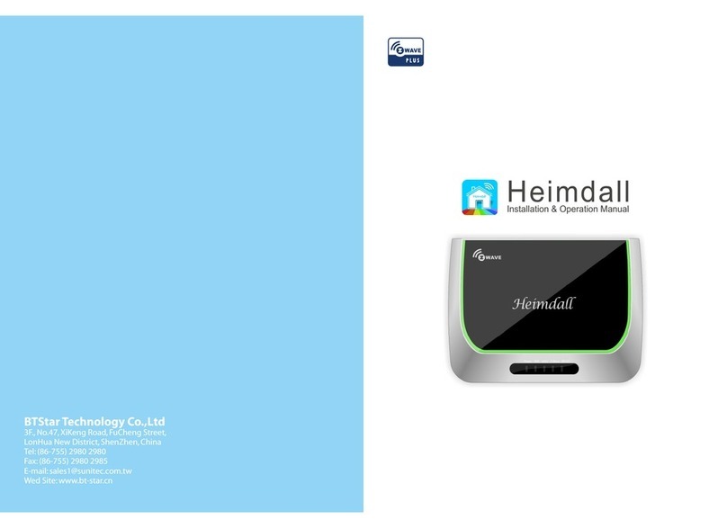BTSTAR TECHNOLOGY HEIMDALL manual