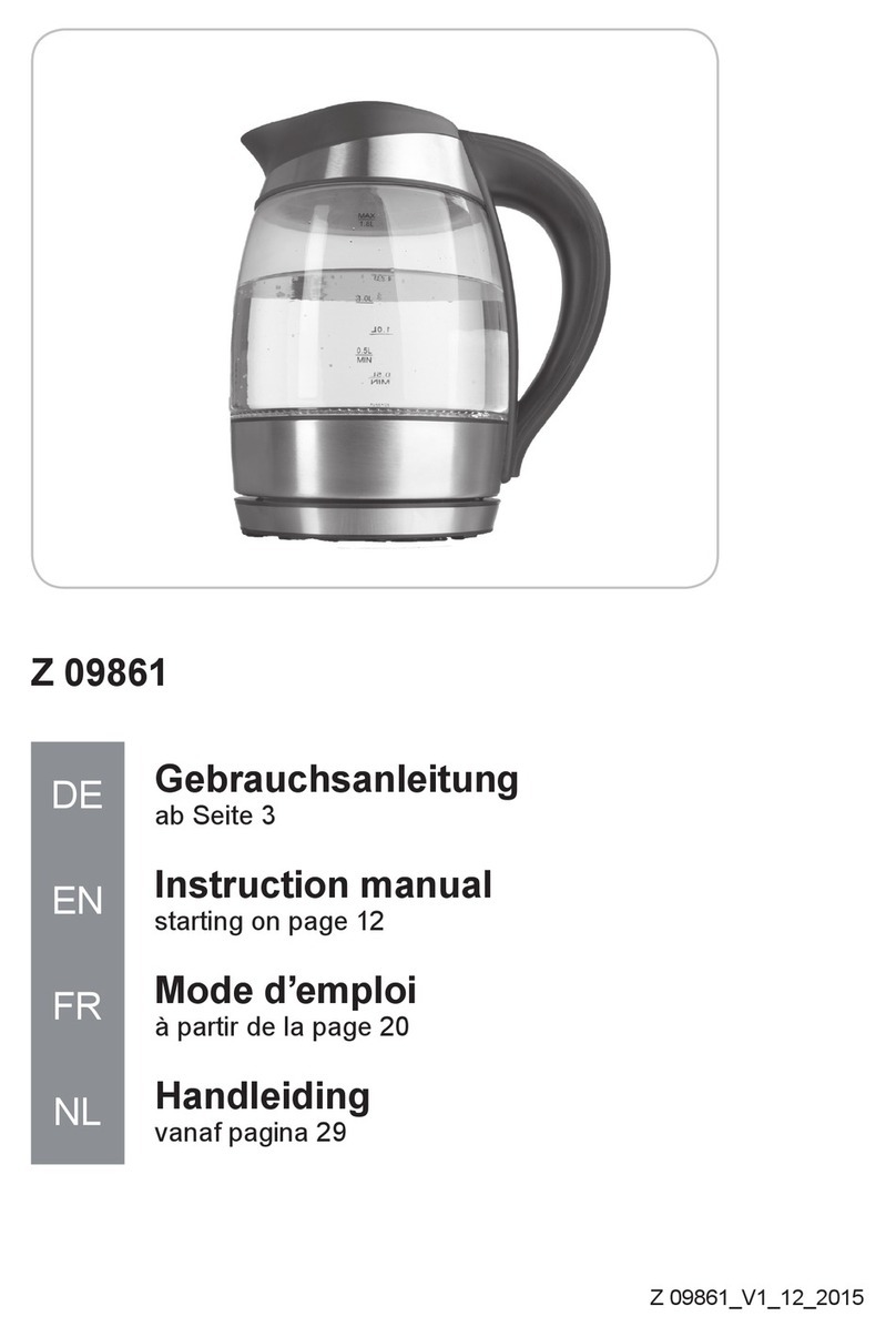 gourmetmaxx HHB1771 instruction manual