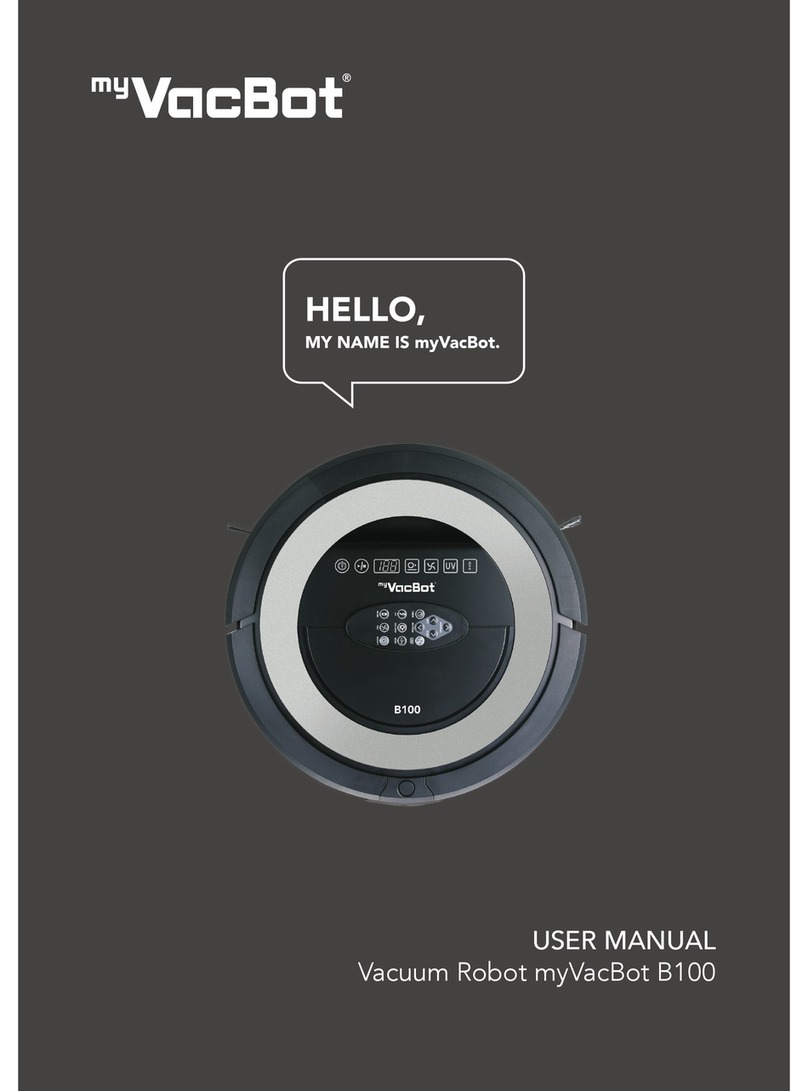 VACBOT myVacBot B100 user manual