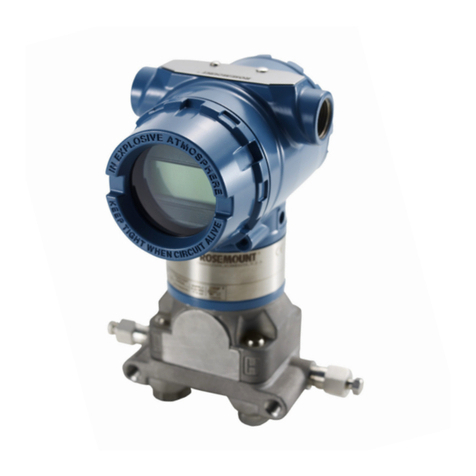 Emerson Rosemount 3051N User manual