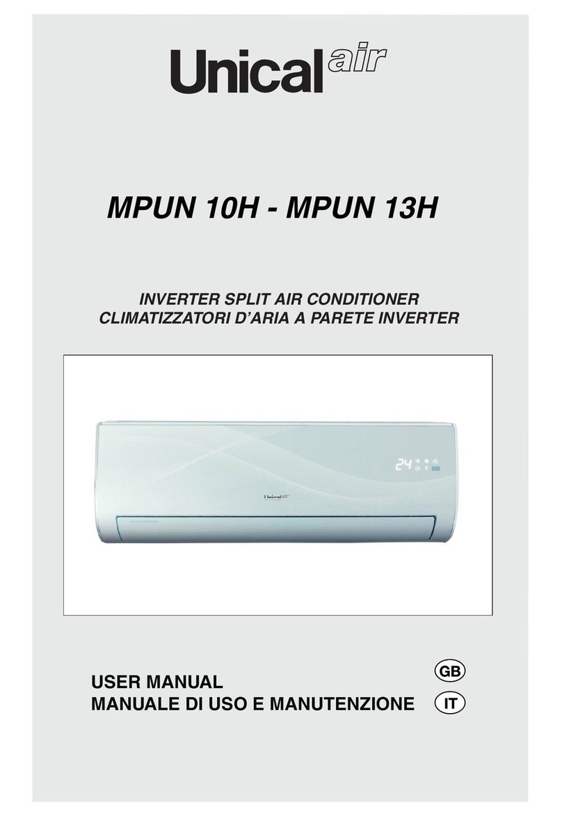 Unical MPUN 10H User manual
