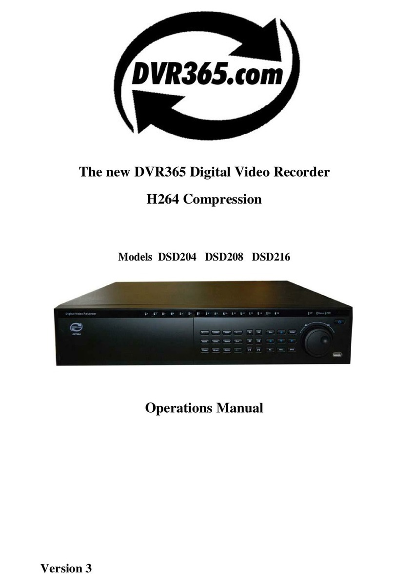 DVR365 DSD204 Operation manual