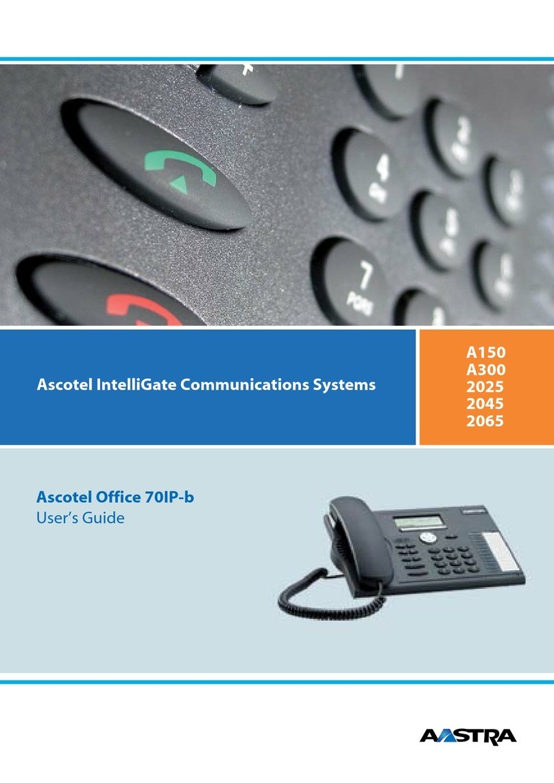 Aastra Ascotel Office 70IP-b User manual