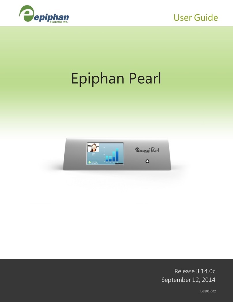 epiphan Pearl User manual