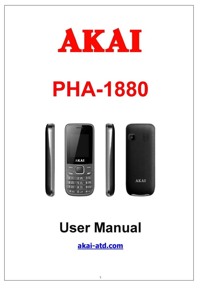 Akai PHA-1880 User manual