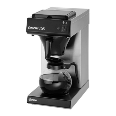 Bartscher Contessa 1000 User manual