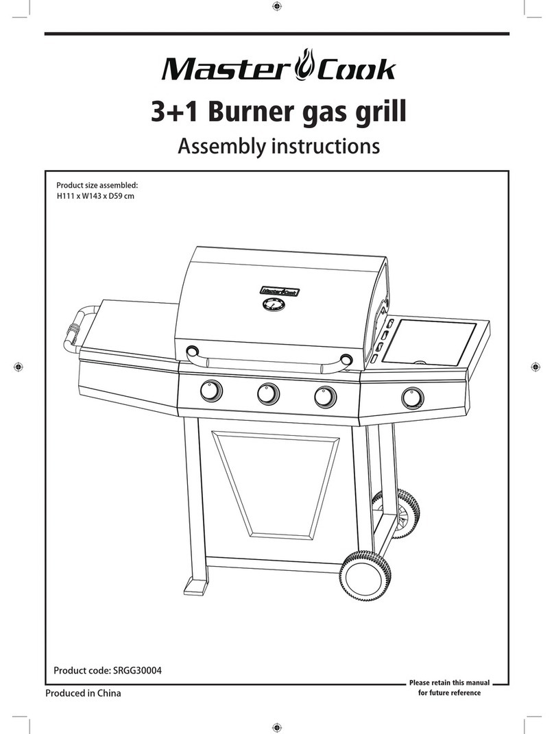Master cook SRGG30004 User manual