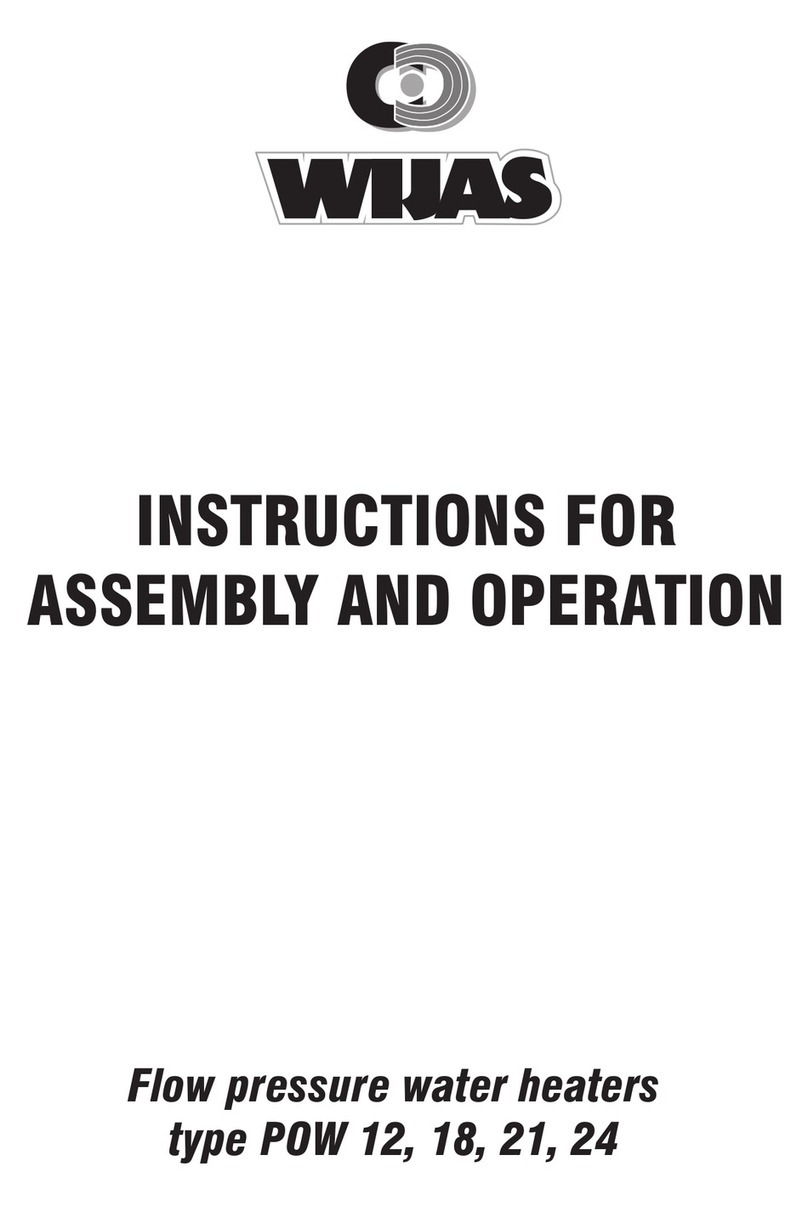 Wijas POW 12 Instructions for assembly and operation Wijas POW 12 Instructions for assembly and operation