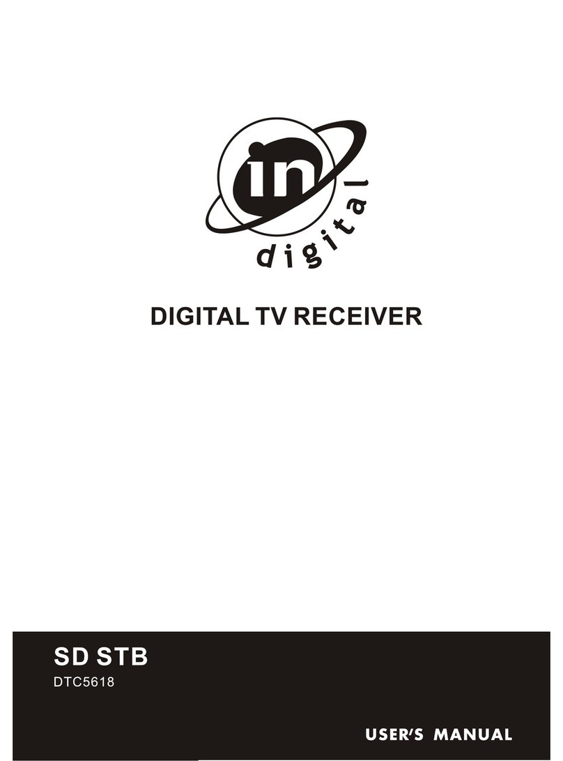 in digital SD STB User manual