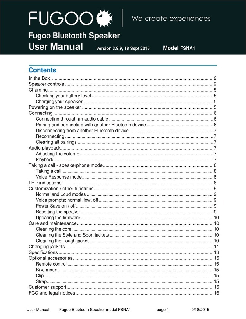 Fugoo FSNA1 user manual