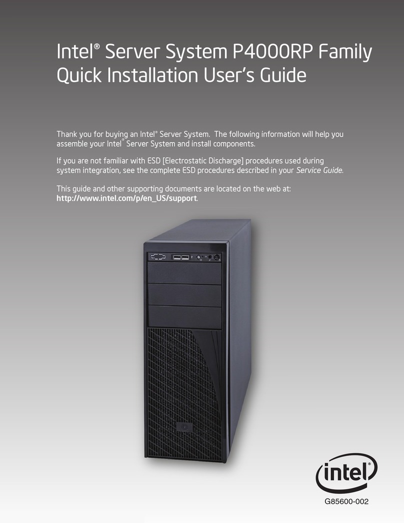 Intel P4000RP User manual