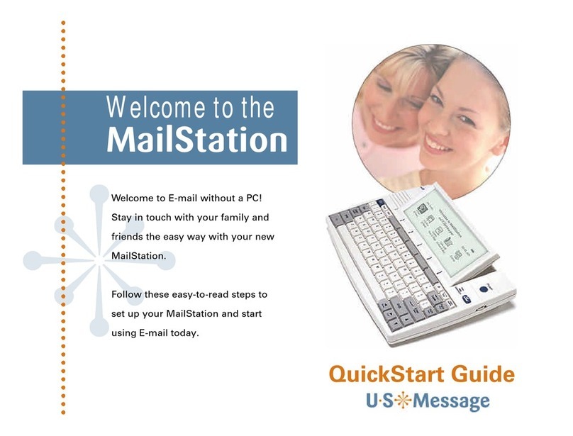 US Message MailStation quick start guide US Message MailStation quick start guide